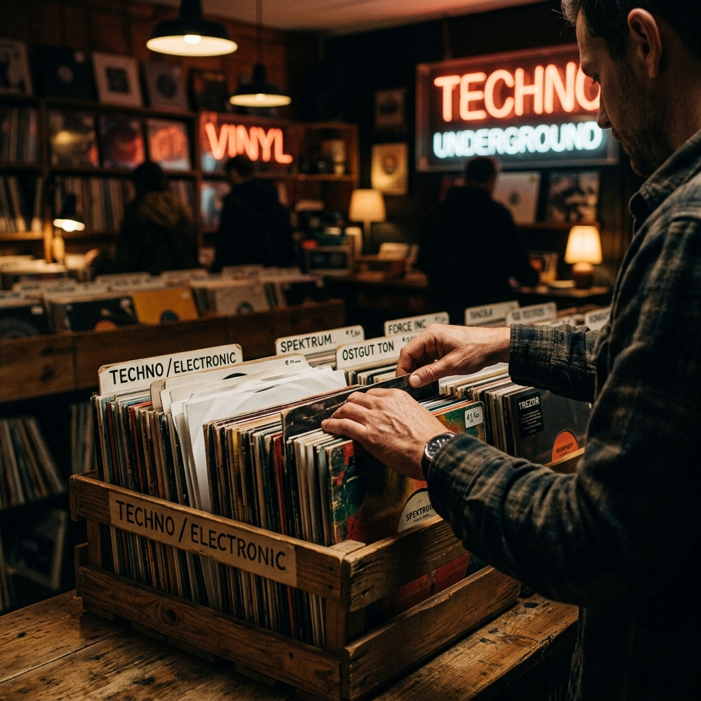 El Renacimiento del Vinilo en el Techno